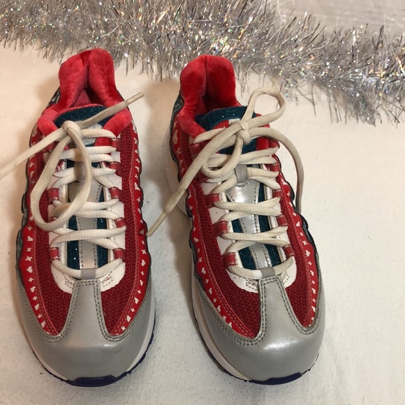 Nike Air Max 95 Ugly Christmas Sweater Sneakers - Picture 3 of 8